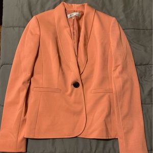 Kasper blazer, size 4, coral/orange color